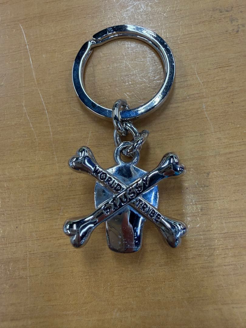 Stussy スカル キーホルダー