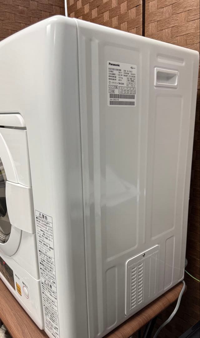 2025年　パナソニック NH-D603 衣類乾燥機 6kg 専用ユニットセット