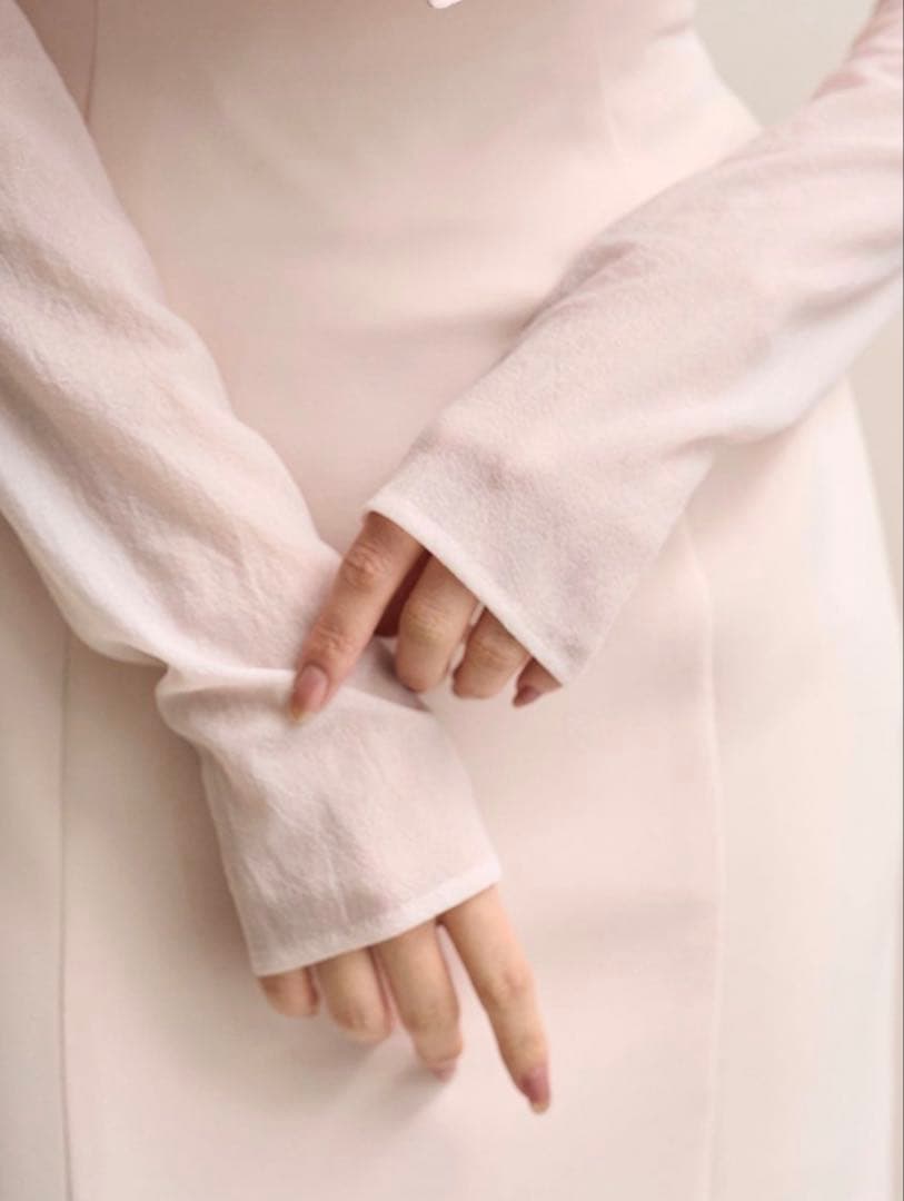 オフショルリボンドレス【カンヘウォン着用】