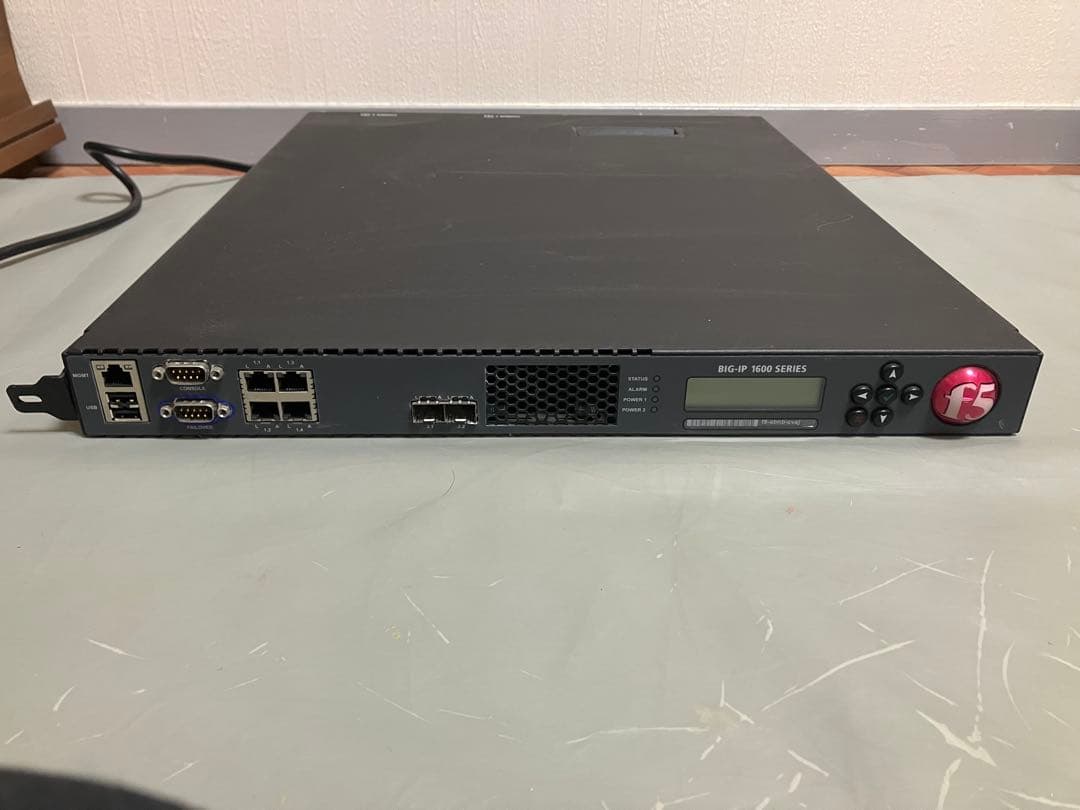 【通電済】F5 BIG-IP 1600 ロードバランサ 静音ファン実装