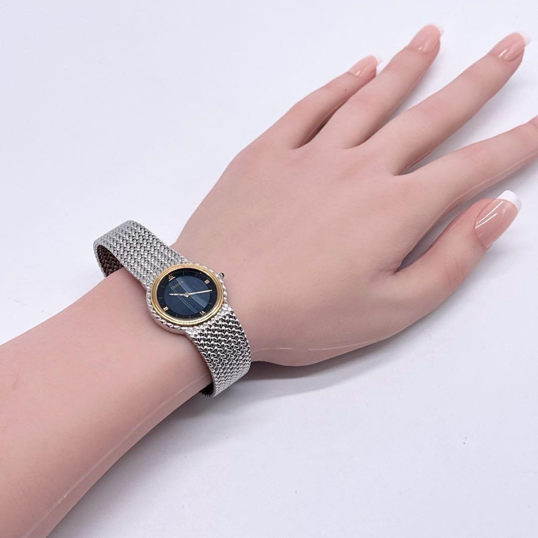 極美品✨ SEIKO セイコー クレドール 腕時計 ブルーメノウ k18