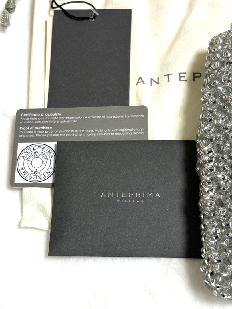 未使用　ANTEPRIMA×FEILER ミニアトゥーラ　ハイジ　てんとう虫