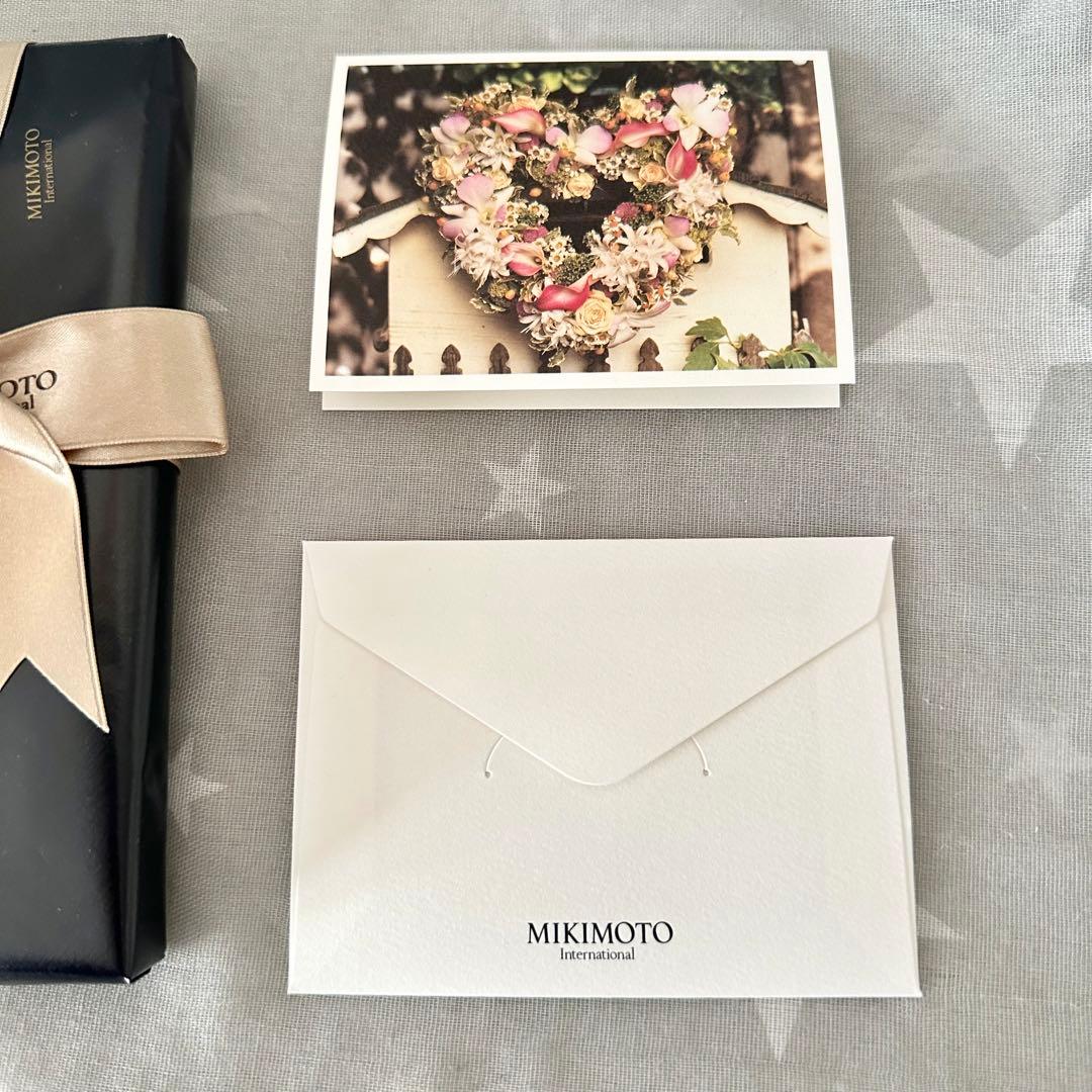 MIKIMOTO　楽器スプーン、フォーク セット 各5本入り パール付き