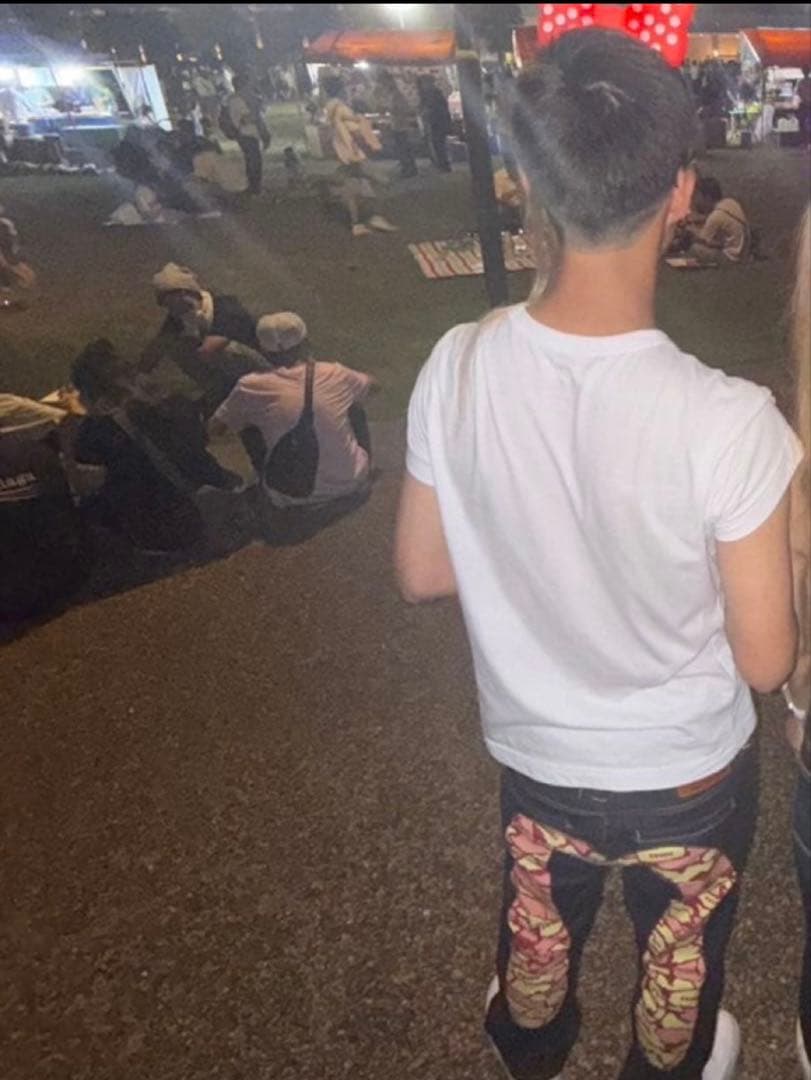 EVISU 迷彩柄カモメデニム