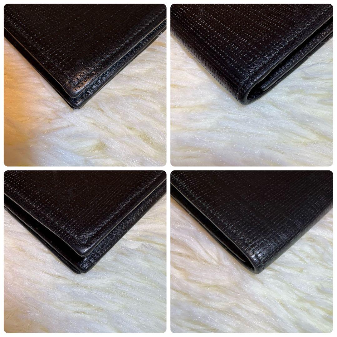 美品 LOEWE ビジネス カード ホルダー 名刺入れ リネン ブラック