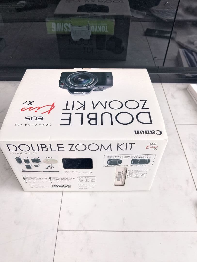 美品　Canon EOS Kiss X7 ダブルズームキット