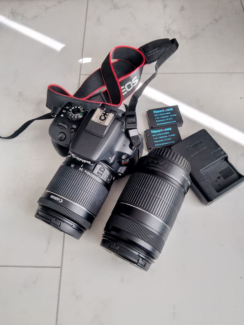 美品　Canon EOS Kiss X7 ダブルズームキット