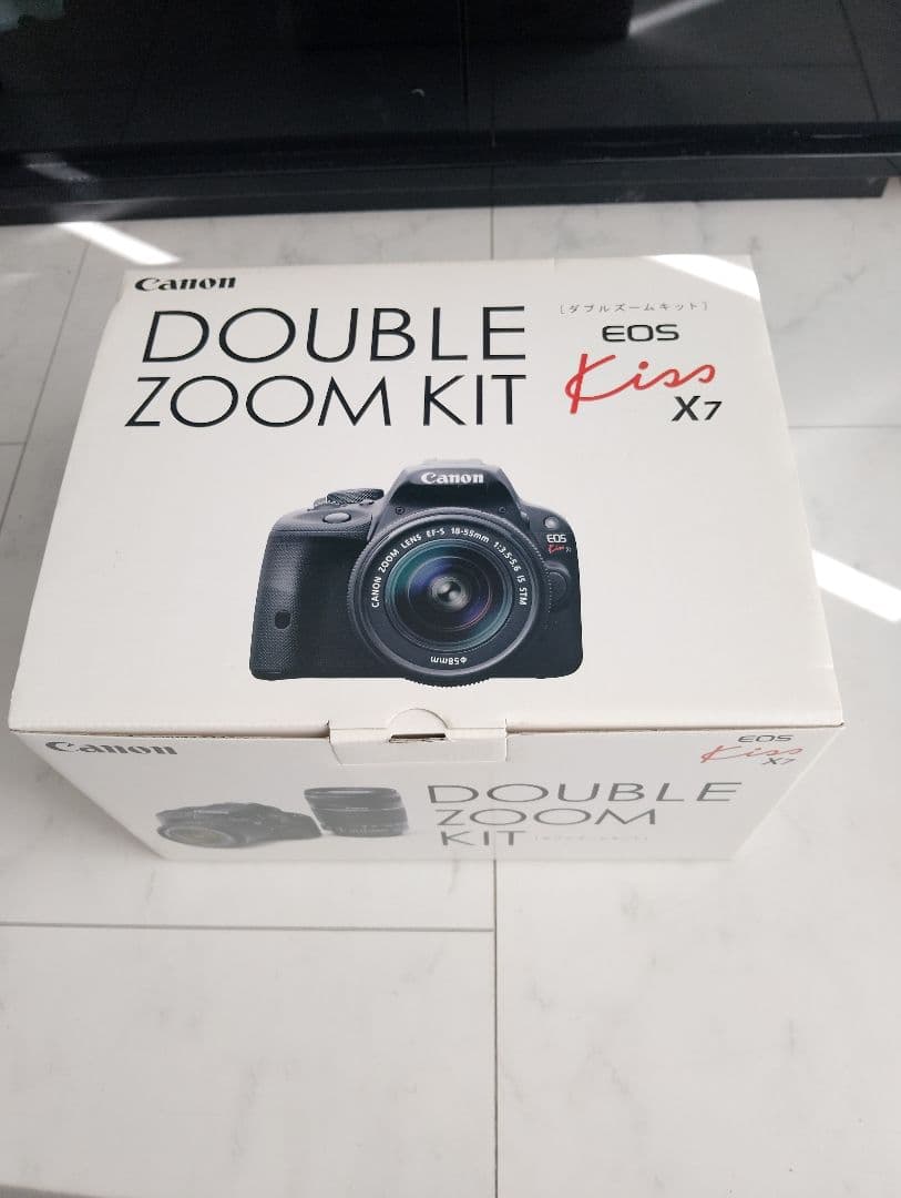 美品　Canon EOS Kiss X7 ダブルズームキット