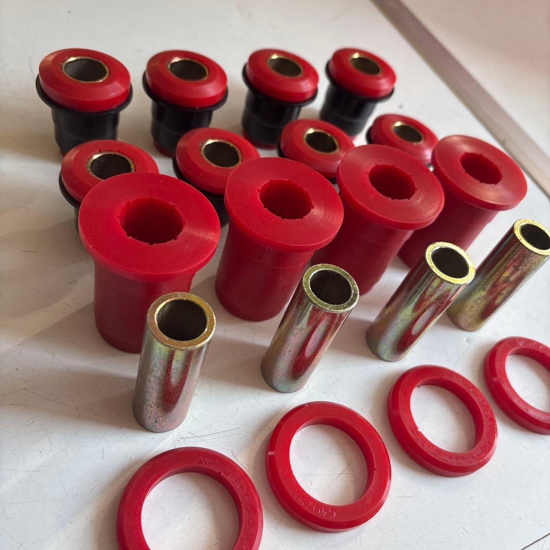 55〜64 インパラ エナジー製フロントアーム/リアアーム ブッシュセット新品