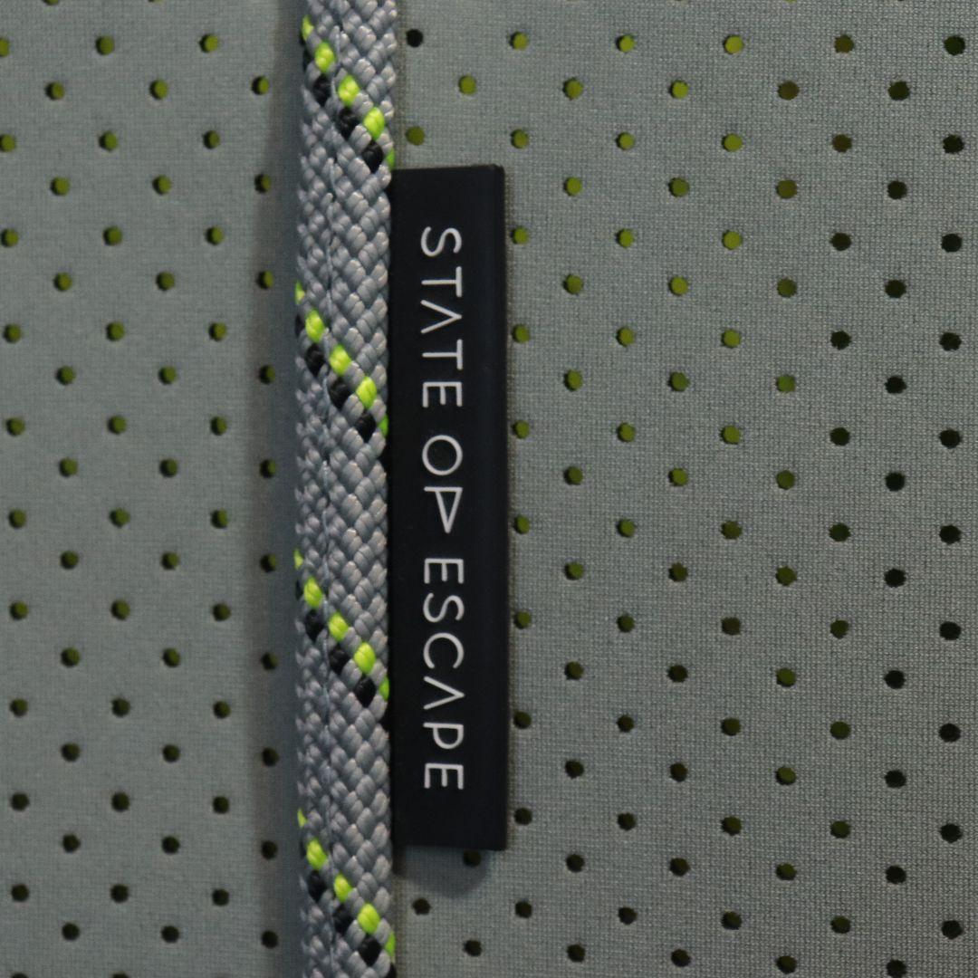 STATE OF ESCAPE トートバッグ マザーズバッグ　セージグリーン