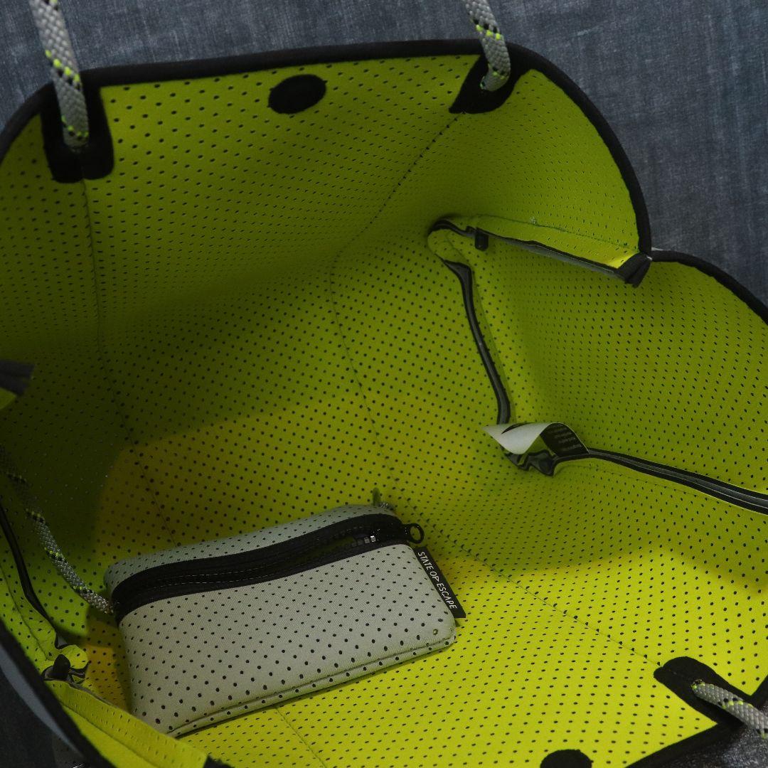 STATE OF ESCAPE トートバッグ マザーズバッグ　セージグリーン