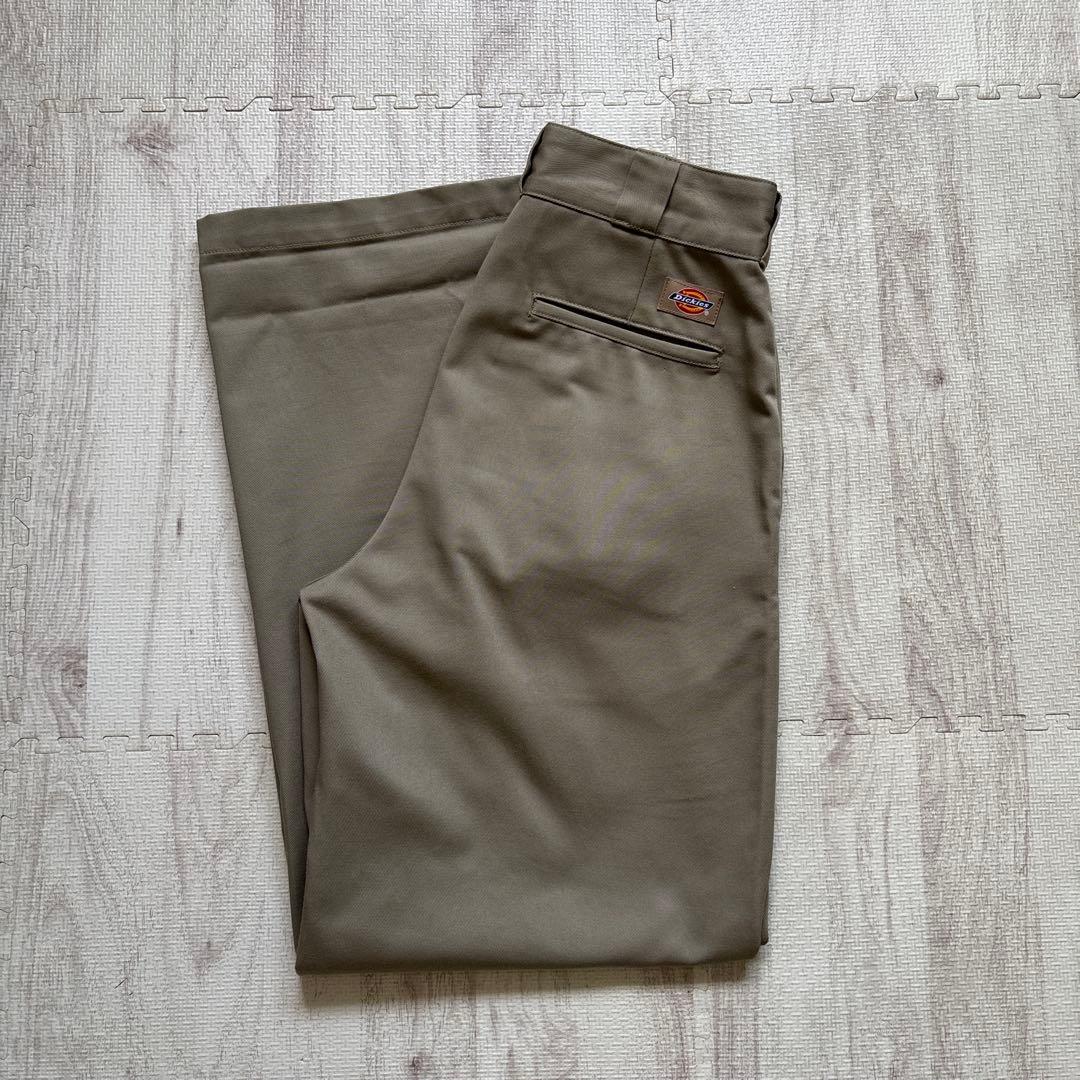 ok.soon×dickies ワイドチノ パンツ チノ S