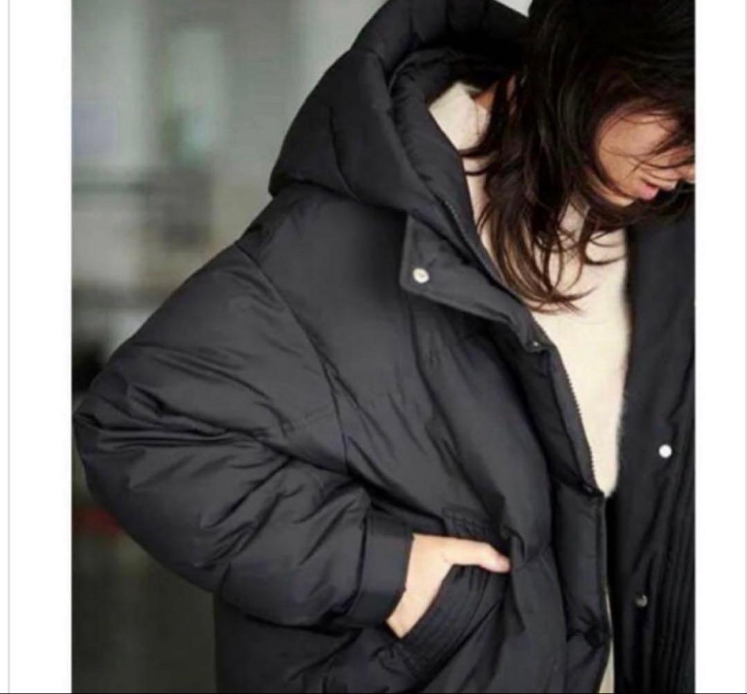 【FRAY I.D】ショート丈 ダウンジャケット*黒