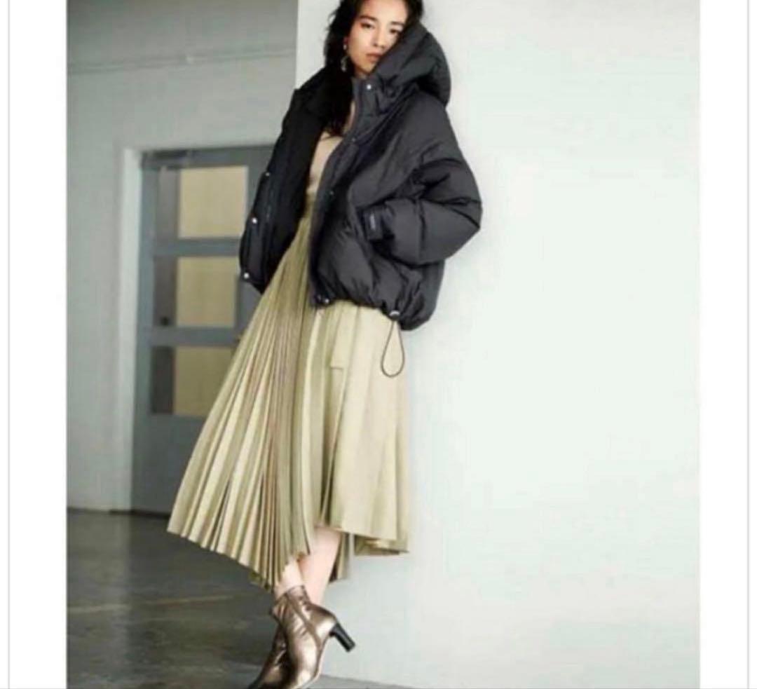 【FRAY I.D】ショート丈 ダウンジャケット*黒