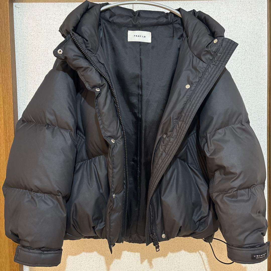 【FRAY I.D】ショート丈 ダウンジャケット*黒