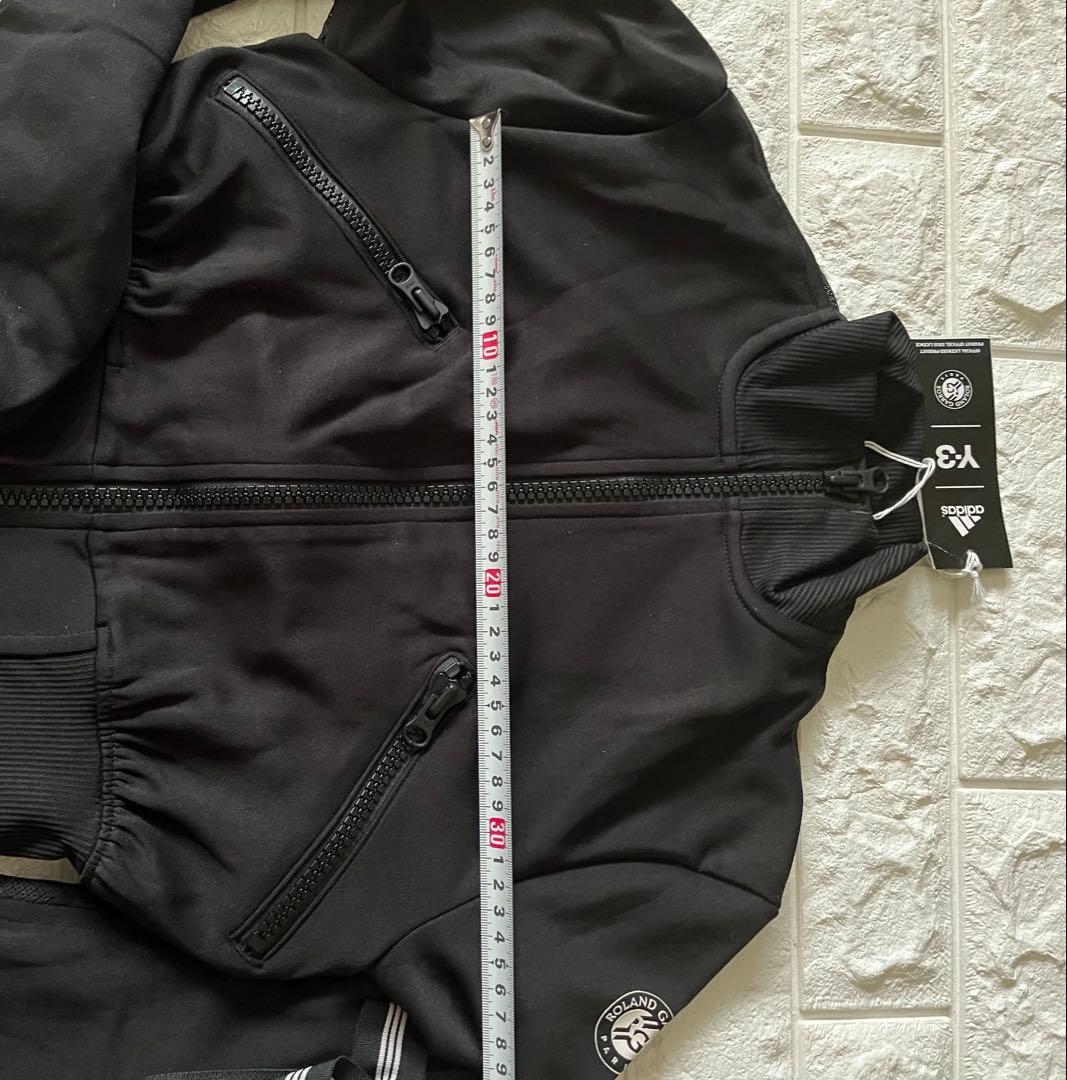 新品未使用ローランギャロスadidasY-3 ブラック クロップドジャケット