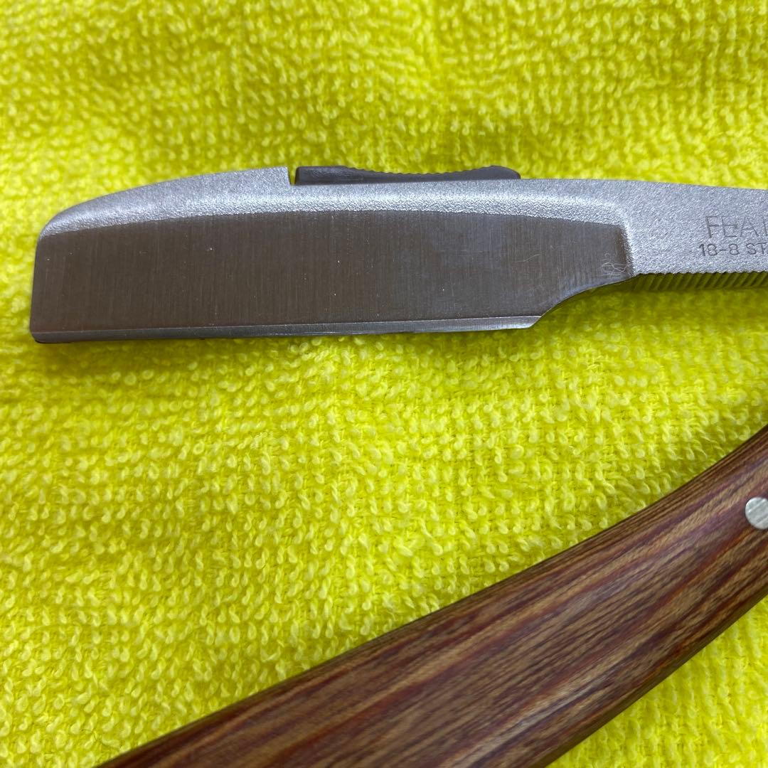FEATHER 剃刀 木製ハンドル プロフェッショナル