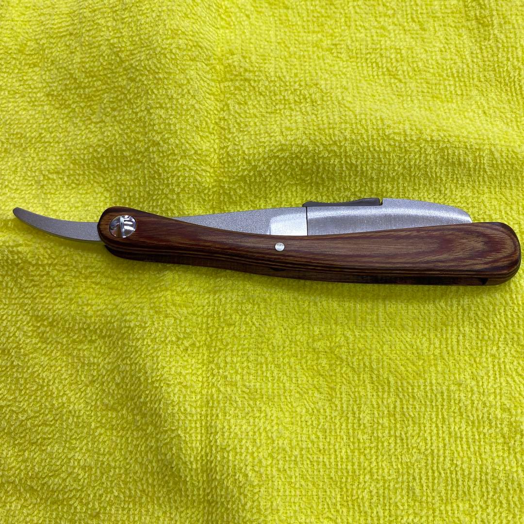 FEATHER 剃刀 木製ハンドル プロフェッショナル