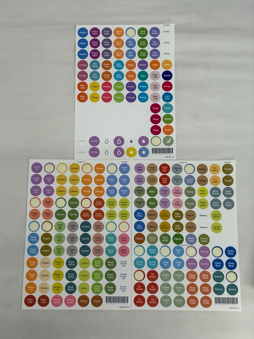 doTERRAのエッシェンシャルオイルとその他もろもろ