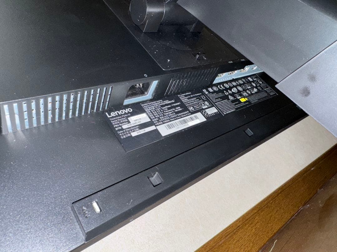 Lenovo P24h-10 23.8型 QHD USB-C 美品モニター