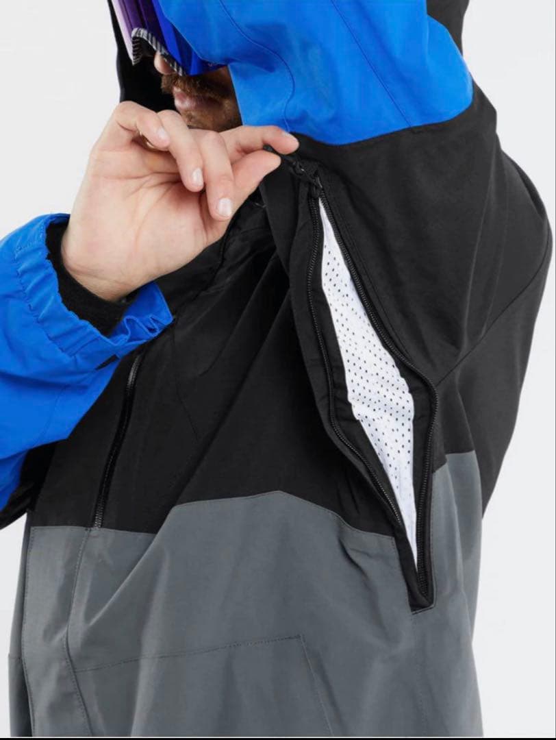 volcom GORE-TEXジャケット エレクトリックブルー VOLCOM