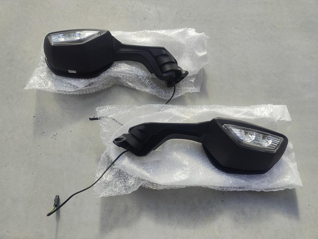 H2 SX SE+ 純正ミラー 左右セット ウインカー 2018年式 カワサキ