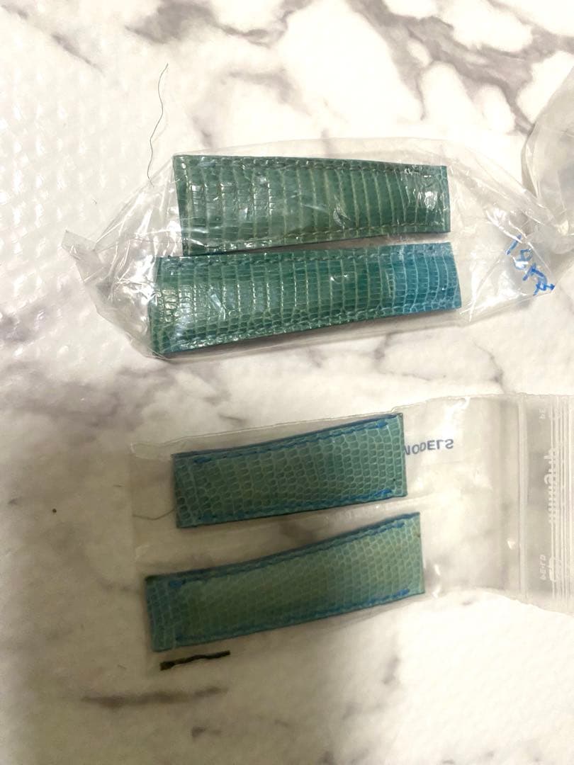 ロレックス　ビーチ　純正　ベルト　ブルー