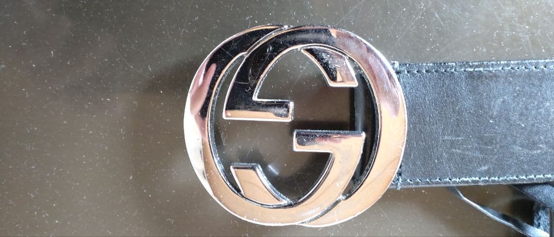 GUCCI グッチ レザー ベルト メンズ