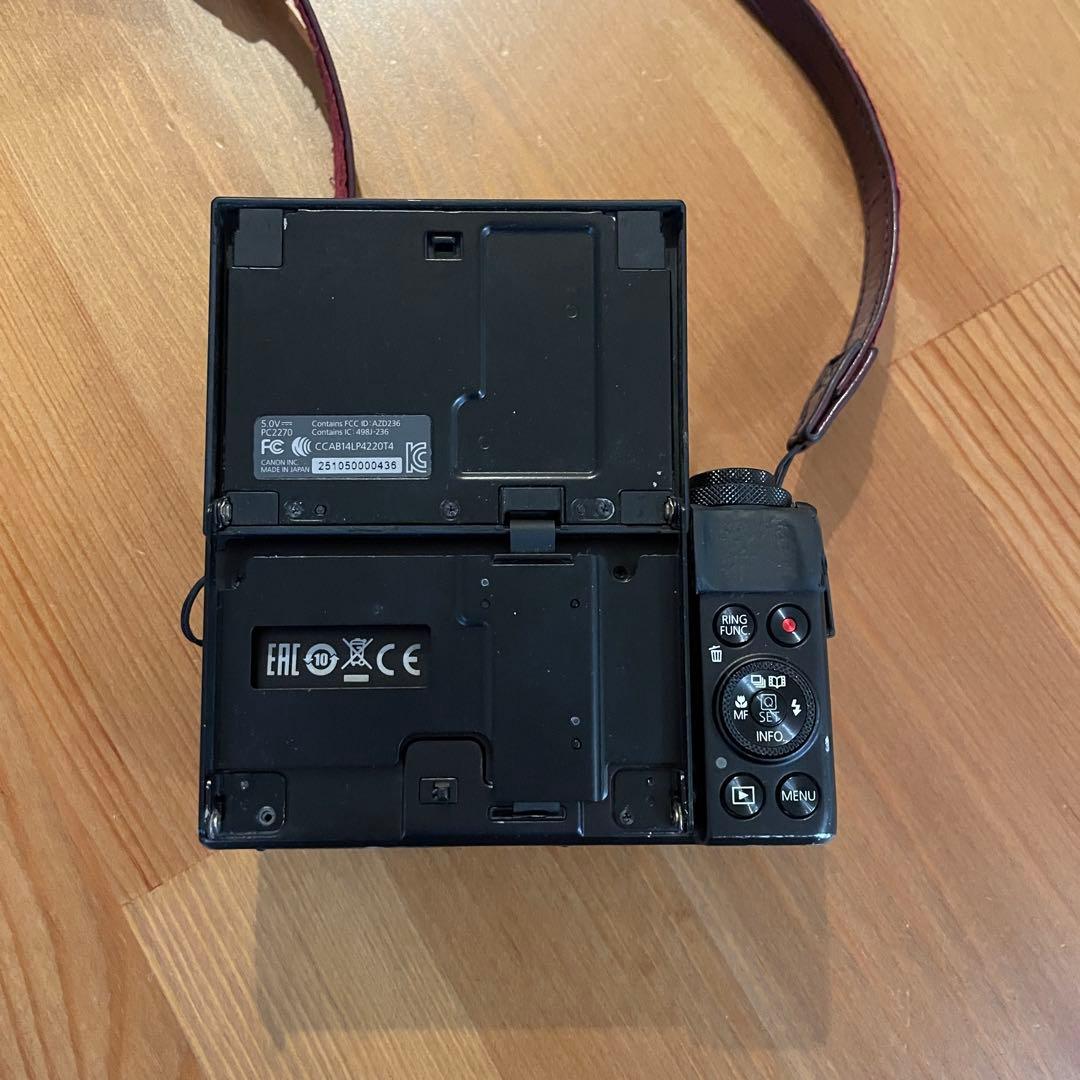 【ジャンク】Canon PowerShot G7 X Mark II