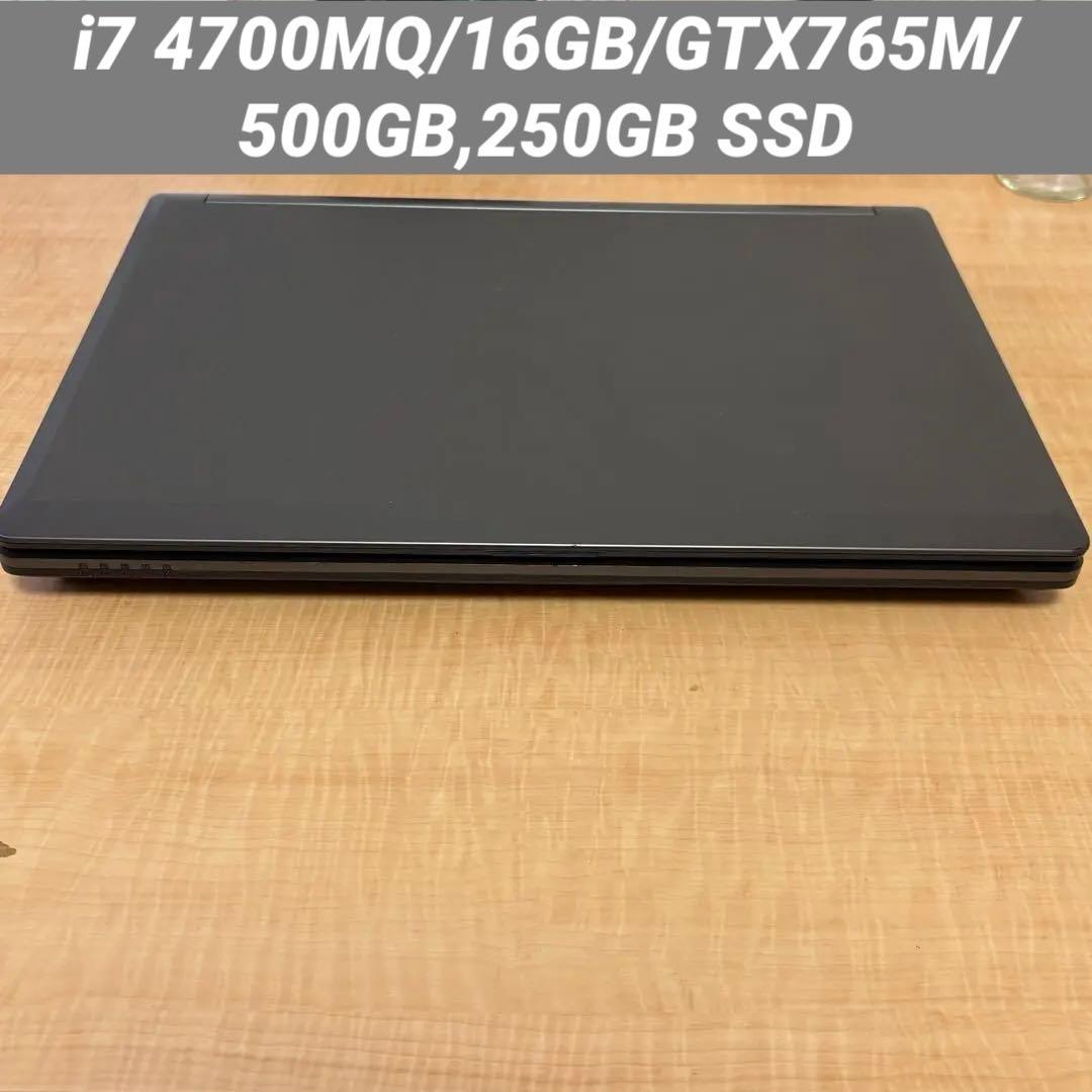 ジャンクゲーミングノートPC W350ST ⚠️キーボード故障【修理・部品取りに】