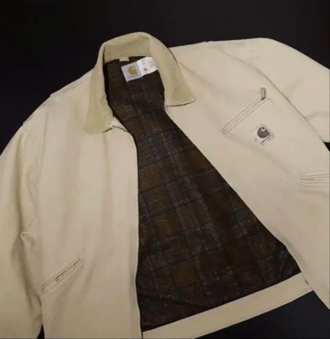 レアカラー!! ウィート Carhartt デトロイトジャケット WHEAT