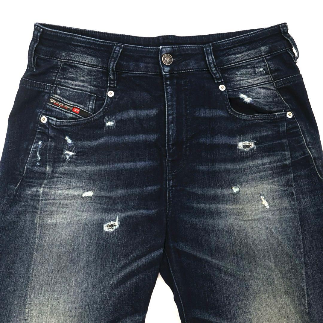 H2679-144ディーゼル　ボーイフレンドジーンズ　ジョグジーンズY2K