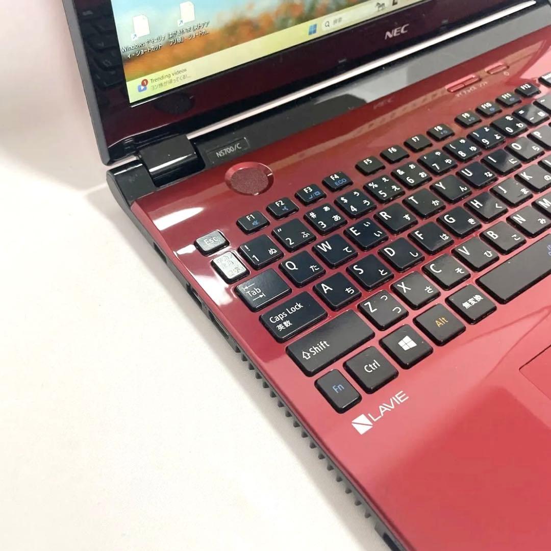 NEC LAVIE NS700C マウス付き SSD512GB ノートパソコン