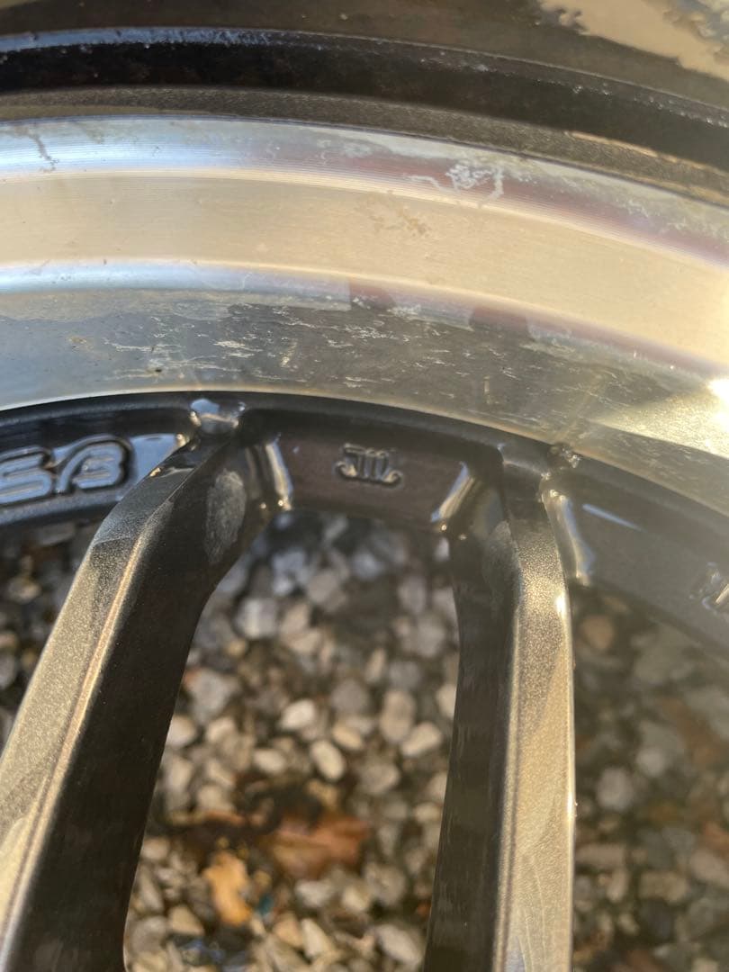 当時物、WORK　RSβ 15インチ 6.5J　4H　PCD100、+42