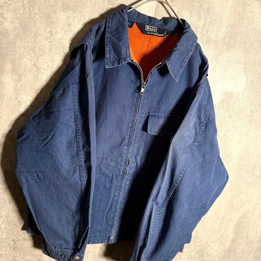 ⭐️希少⭐️ラルフローレン スウィングトップジャケット M デニム 80s 三角タグ