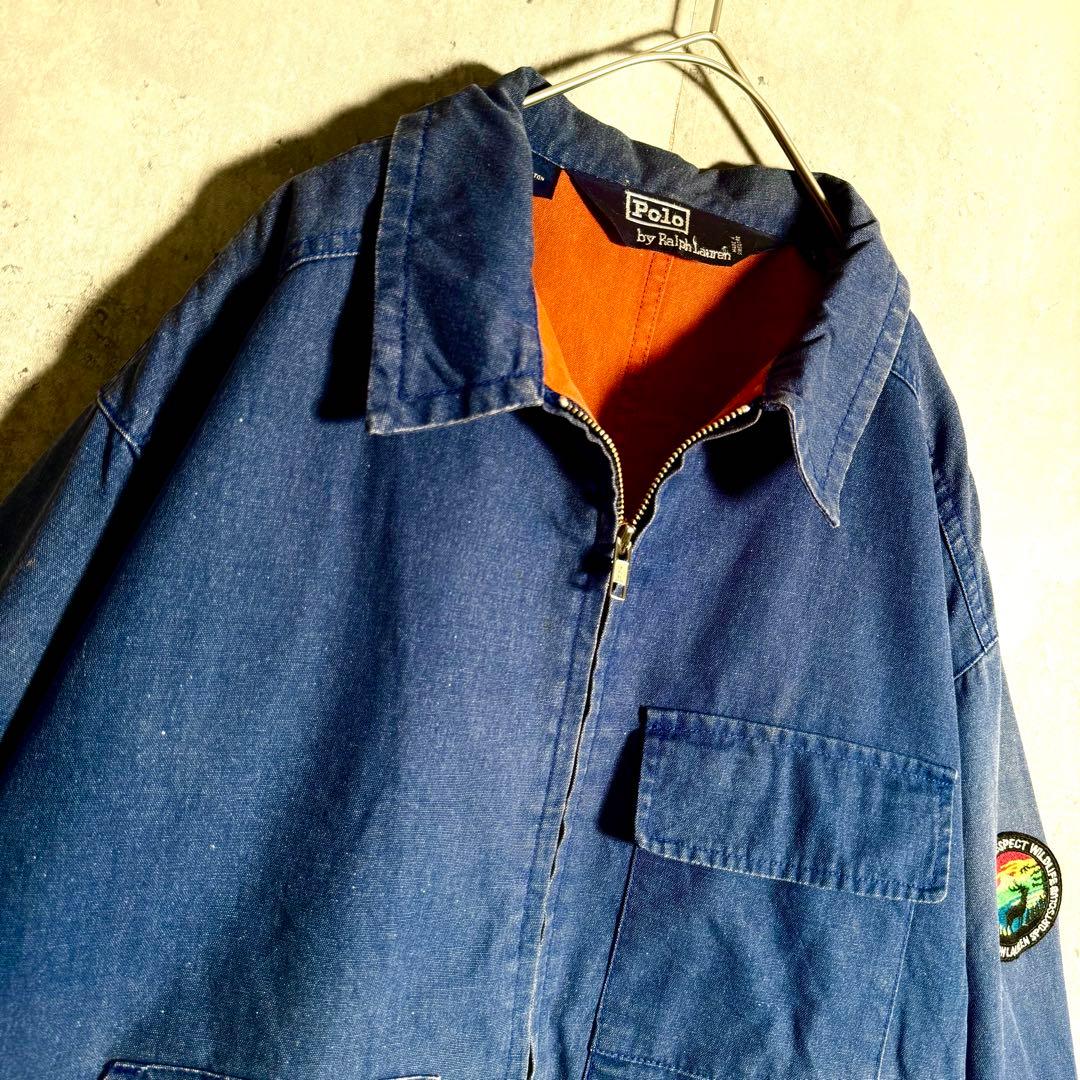 ⭐️希少⭐️ラルフローレン スウィングトップジャケット M デニム 80s 三角タグ