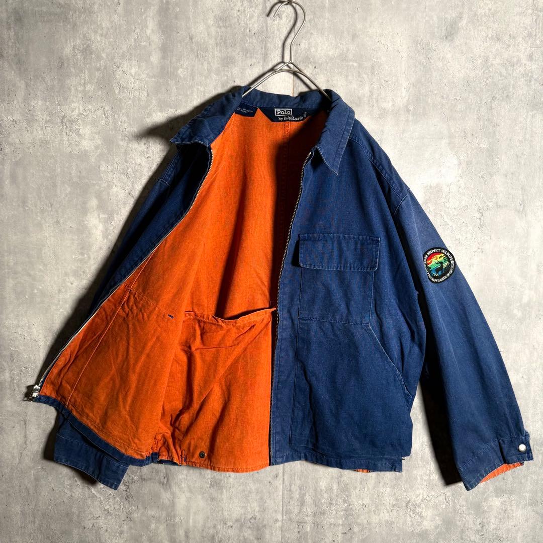 ⭐️希少⭐️ラルフローレン スウィングトップジャケット M デニム 80s 三角タグ