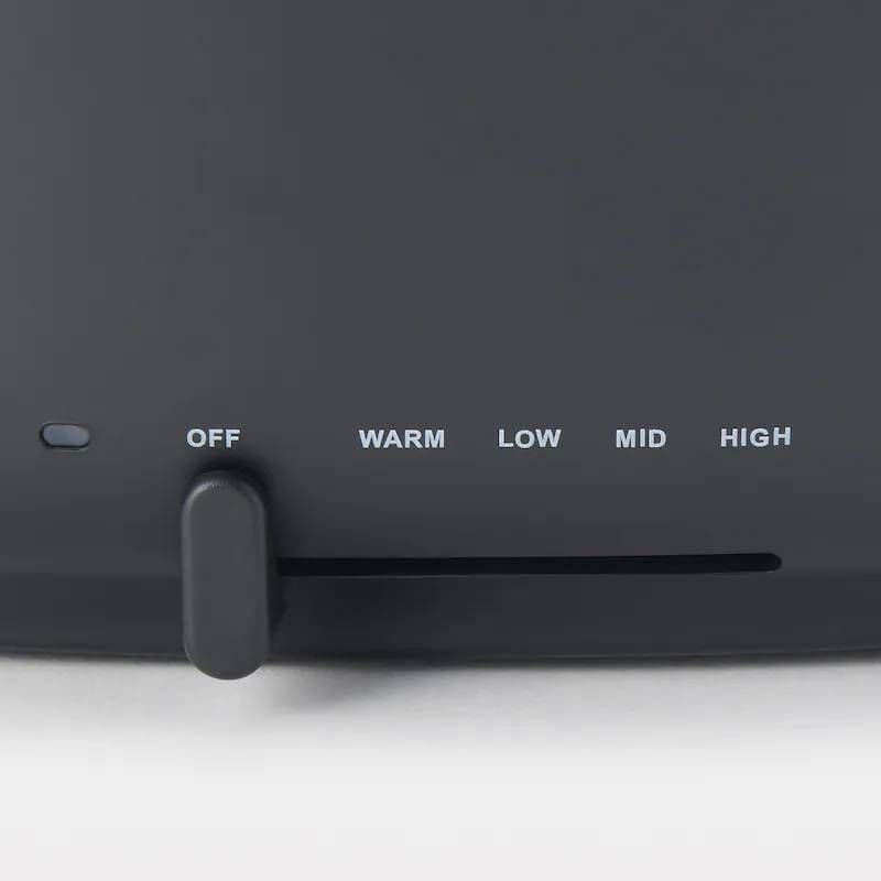 無印良品 深型ホットプレート 黒 MJ-HPFK1 44821893