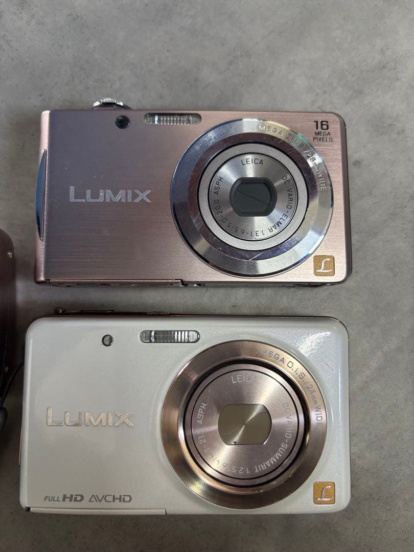 A*C様 ジャンク　LUMIX & PENTAX コンパクトデジタルカメラ 3台