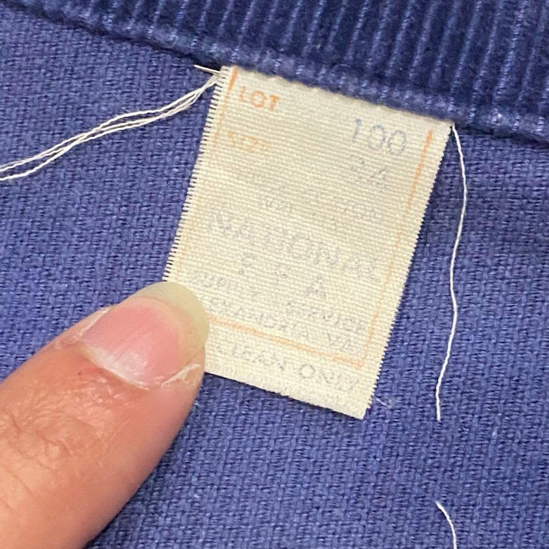 80s FFAジャケット　ヴィンテージ　コーデュロイジャケット