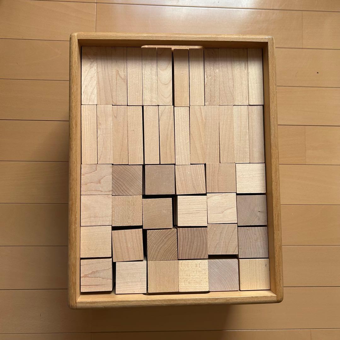 積み木　ドクスピールのレンガブロックセット(木箱入り)192ピース