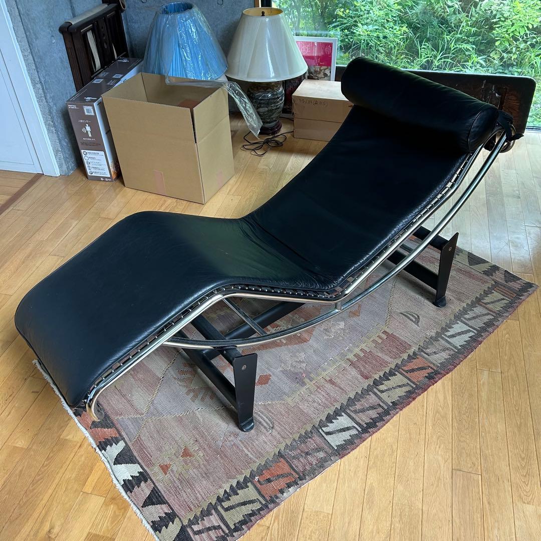 ル・コルビジェ LC4 シェーズロング　ハラコと本革　大塚家具