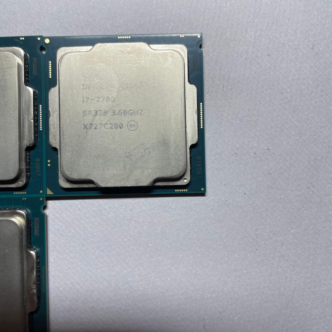 Intel Core i7-7700 CPU 3.60GHz ②
