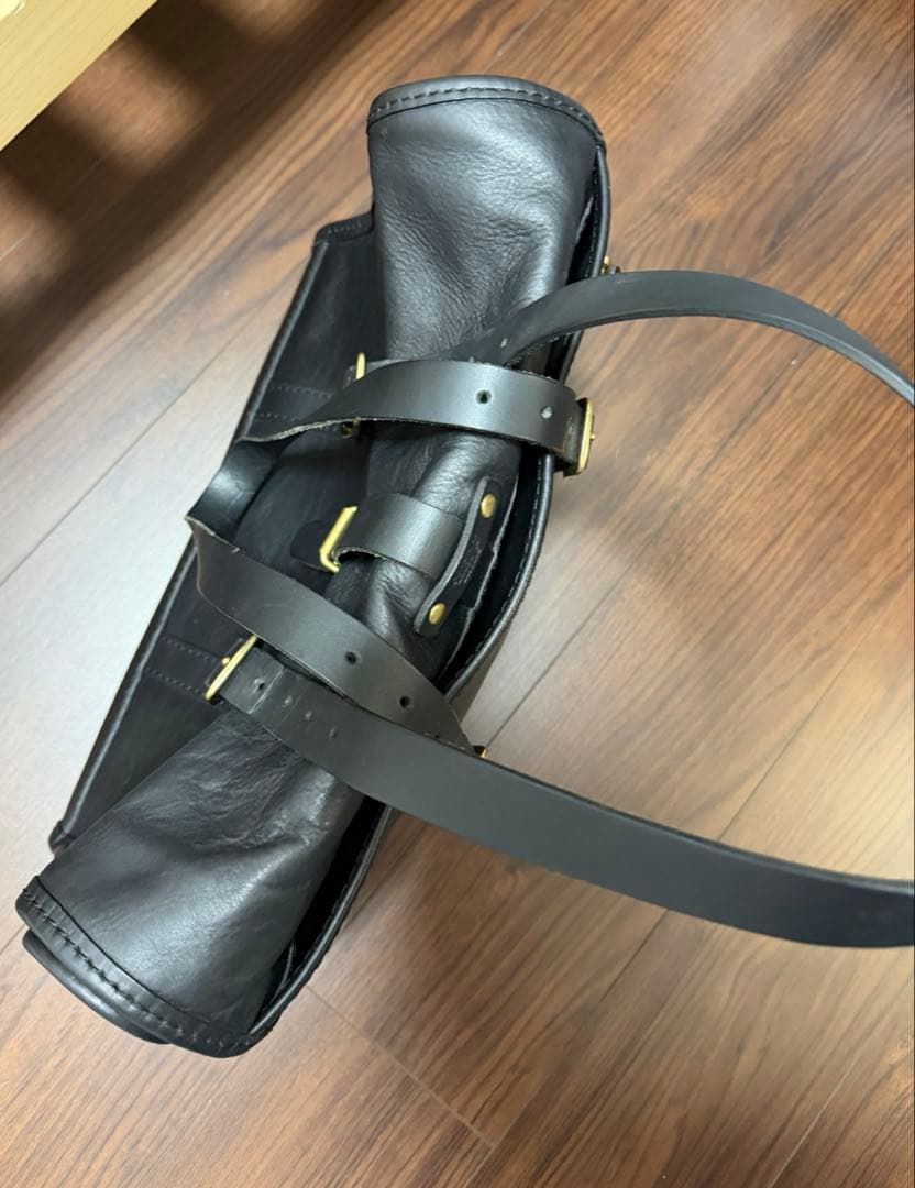 HERZ ロールトップトート(T-4) ブラック