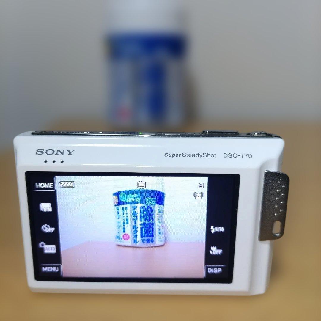 SONY DSC-T70 サイバーショット デジカメ SDカード付