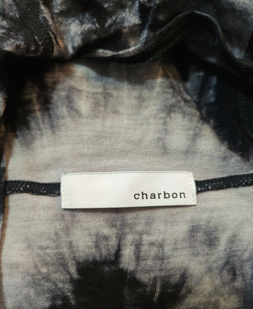 シャルボン　ウールタイダイフーディー XLサイズ