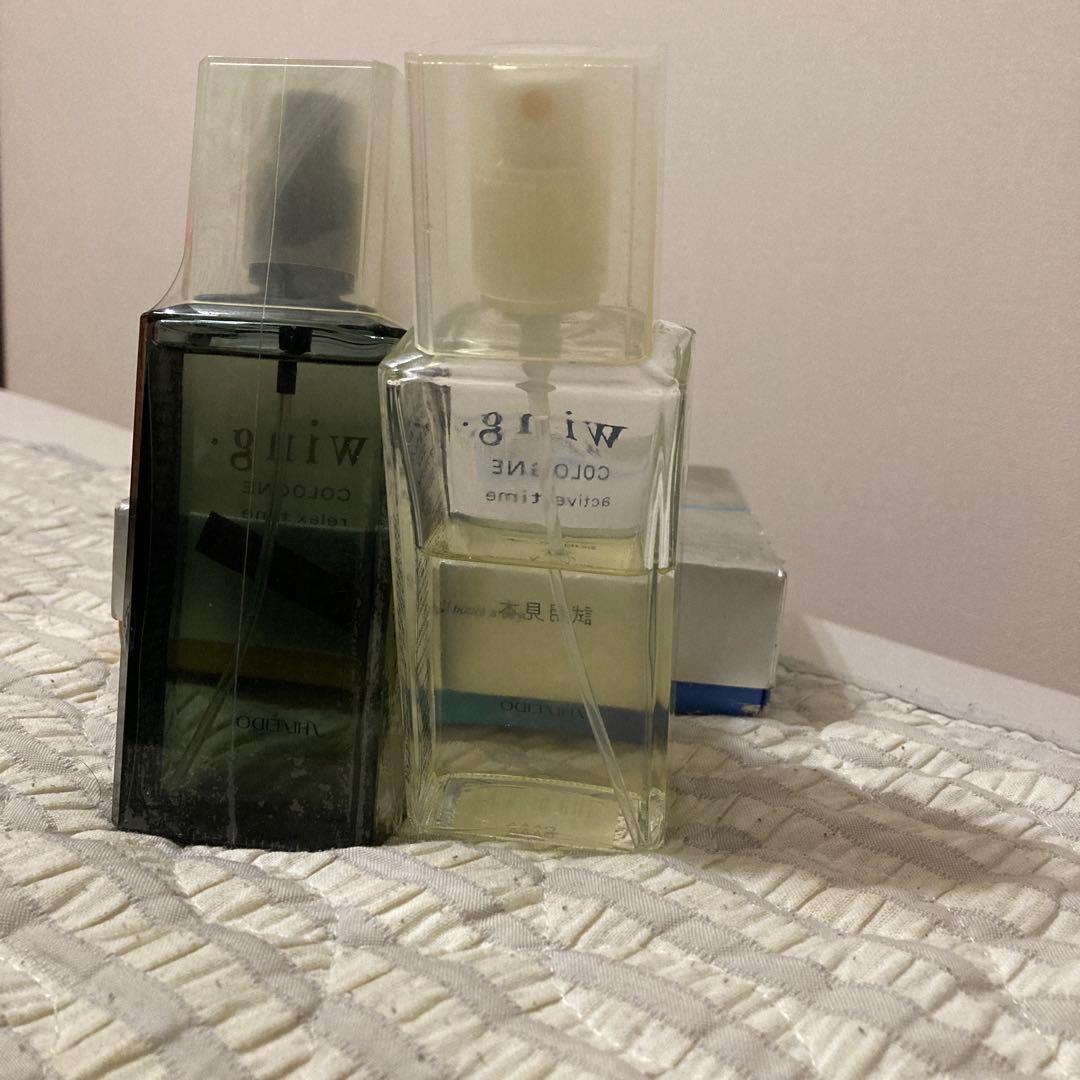 香水　資生堂　ウィング　コロン　リラックスタイム　アクティブタイム