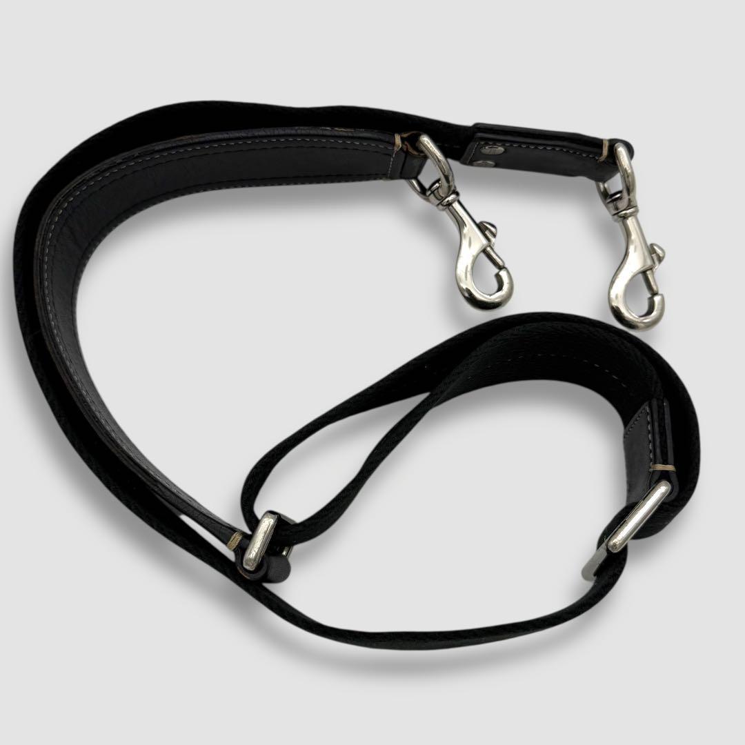 【良品】コーチ　COACH 2way ビジネスバッグ　レザー　ブラック