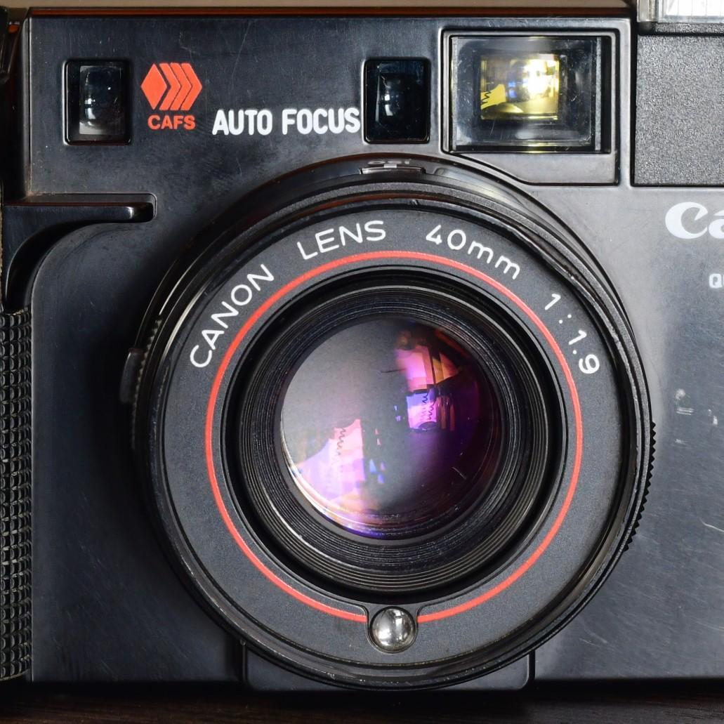 「はんぶんメガネ」 Canon AF35ML 初期動作保証