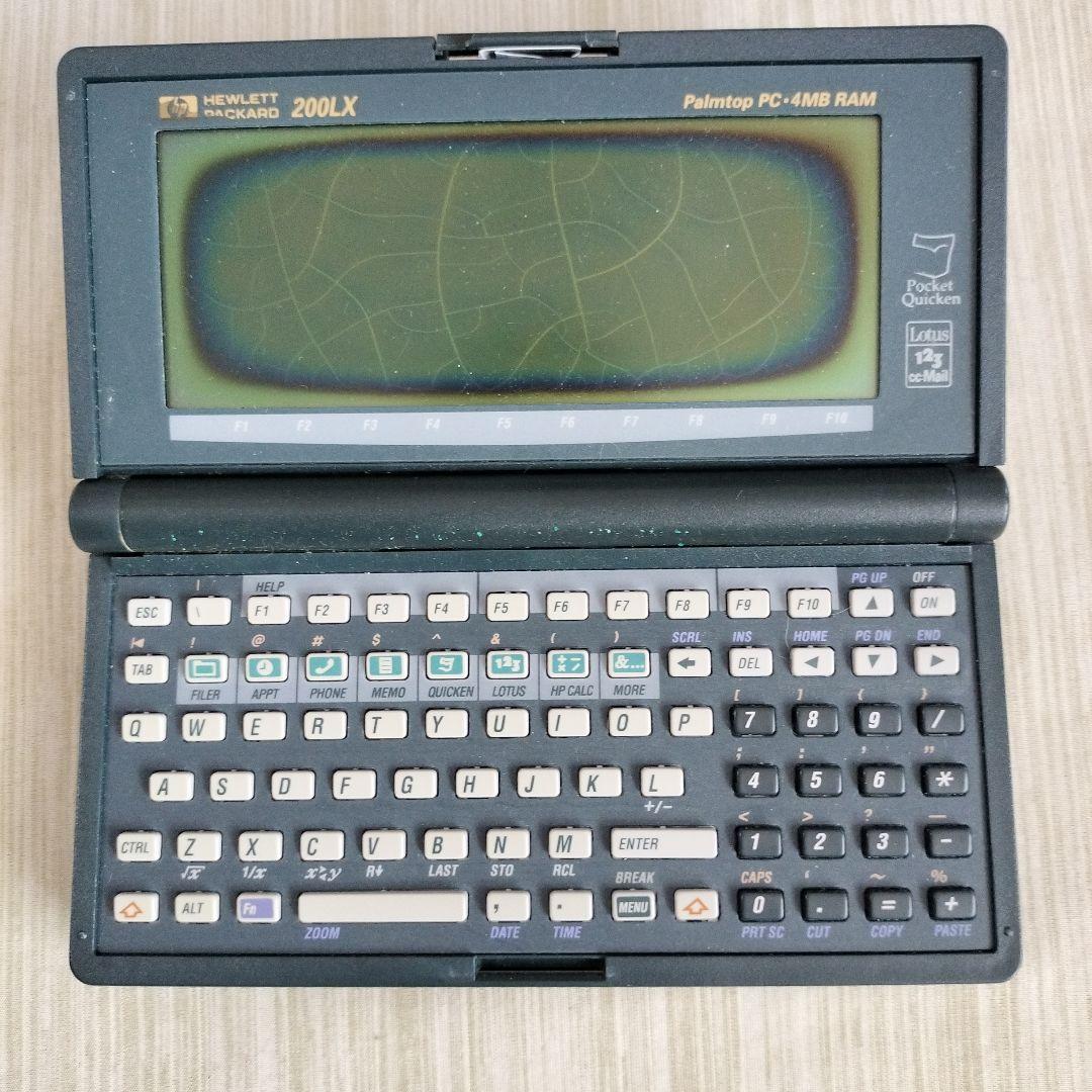 HP 200LX ポケットPC 倍速化済ジャンク品